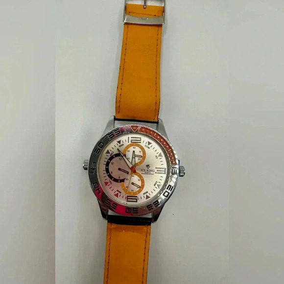 Ice King double side Watches Black And Orange - Picture 6 of 7